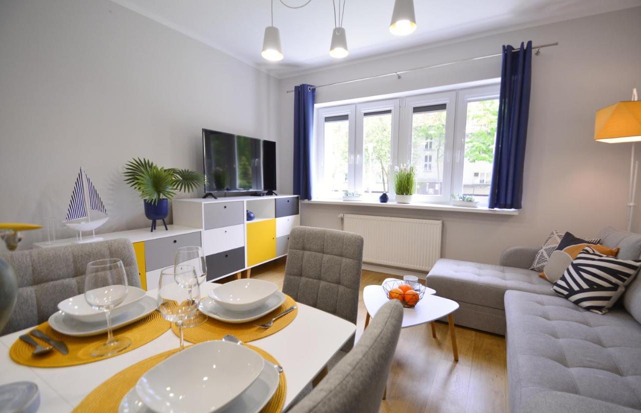 Sunset Apartments - Kapitanska - Plaza 500M Świnoujście Eksteriør bilde